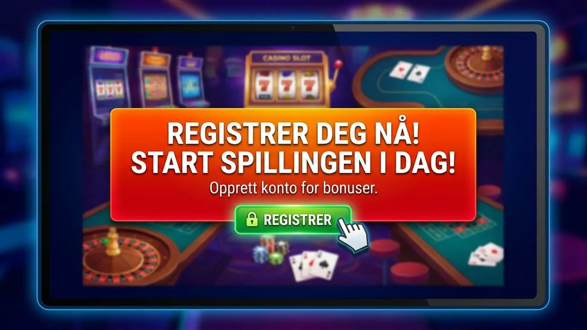 Registrering med bonus